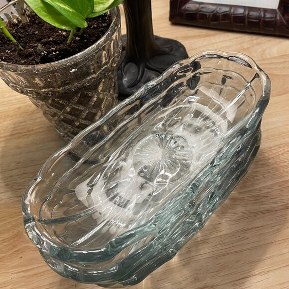 Anchor Hocking Other - ANCHOR HOCKING Banana Split Dishes in Clear Glass Set of Four (4) Exc. Condition